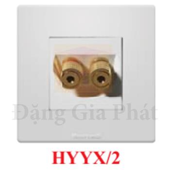 Ổ cắm âm thanh 2 đường dẫn HYYX/2